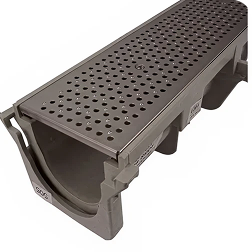 6 inch wide pre sloped trench drain