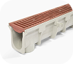 grate polymer red