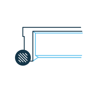 Trench Drain Width Icon